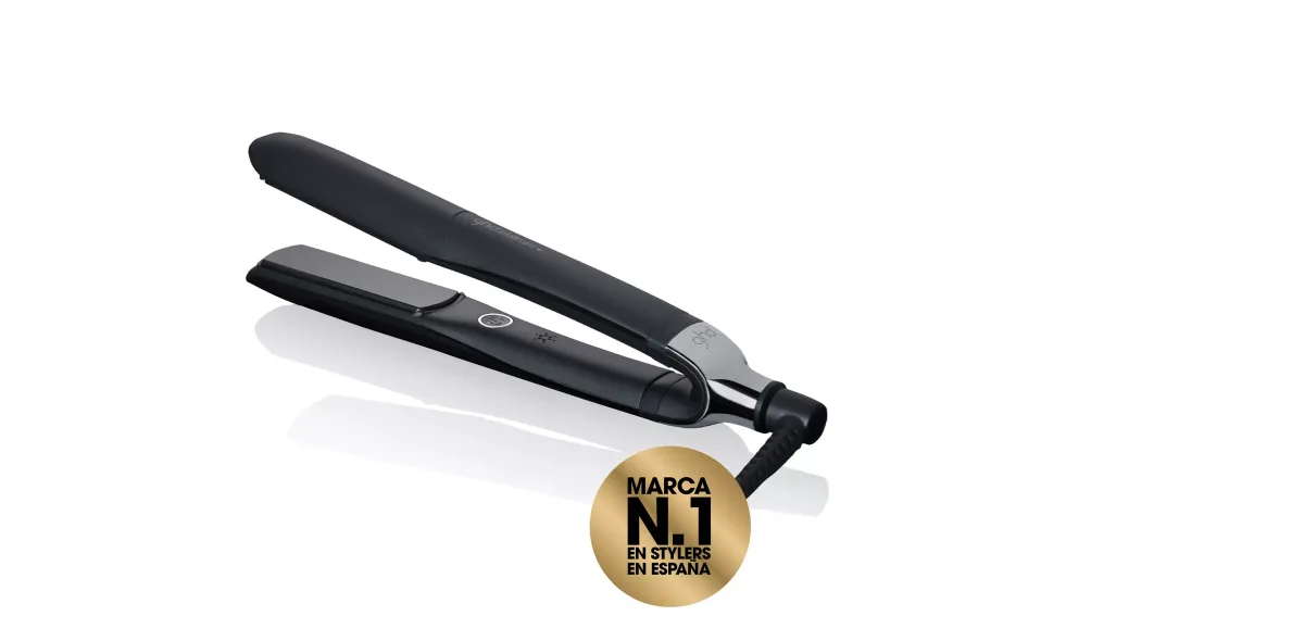 Plancha de pelo ghd platinum+ styler negra